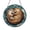 Acrylic 3.5 Inch, variant on Otter Stained Glass Suncatcher Window Hanging, Two Otters Floating On Water, Calm Aquatic Wildlife Decor