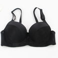 thumbnail image 4 of Tbopshirt Bras for Women Push Up Bra Plus Size Maternity & Nursing Solid Color Maternity Sleeping Underwear with Underwear Daily Bra, 4 of 7
