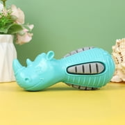 SIfdSeng Dog Chew Toys for Aggressive Chewers Tough Dog Toothbrush Toy Squeaky Durable and Indestructible Interactive Dog Toys for Medium Large Breed Dogs Trp Material Fun To Chew and Run Pet Toys