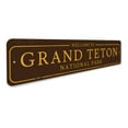 thumbnail image 3 of National Park Welcome Novelty Decor, Metal Wall Sign - 4x18 Inches, 3 of 4
