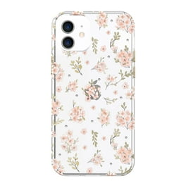 onn. Black & White Ditsy Floral Phone Case for iPhone 11