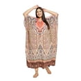 thumbnail image 3 of Oussum Women Plus Size Kaftans Dresses Long Casual Maxi Caftan Dress for Ladies, 3 of 7