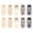 Black, Brown, Beige, Khaki, Gold, variant on 10 Pcs Double Grip Hair Clips, Metal Snap Hair Clips Hair Barrettes | Non Slip Hair Clips Women Hair Styling Hair Accessories for Thin Thick Hair