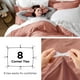 thumbnail image 5 of Juego de fundas de edredón Bedsure Pink Clay Queen Size, 3 piezas, 5 of 9
