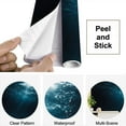 thumbnail image 4 of Peel and Stick Wallpaper Waterproof Underwater light Wall Mural Decor Self Adhesive and Removable 69in x 98in, 4 of 8