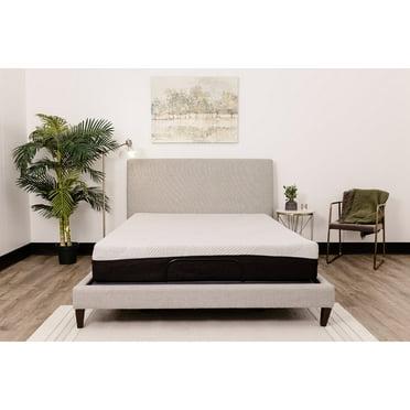 Comfort Series King Medium Gel Memory Foam Tight Top 10 Inch Mattress 64850