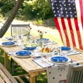 thumbnail image 4 of 4th of July Table Runner 48 Inches, Independence Day Truck American Star Fireworks Bed Runner Dresser Scarves Tabletop for Indoor Outdoor Parties/Ceremony/Banquet, 13" x 48", 4 of 8