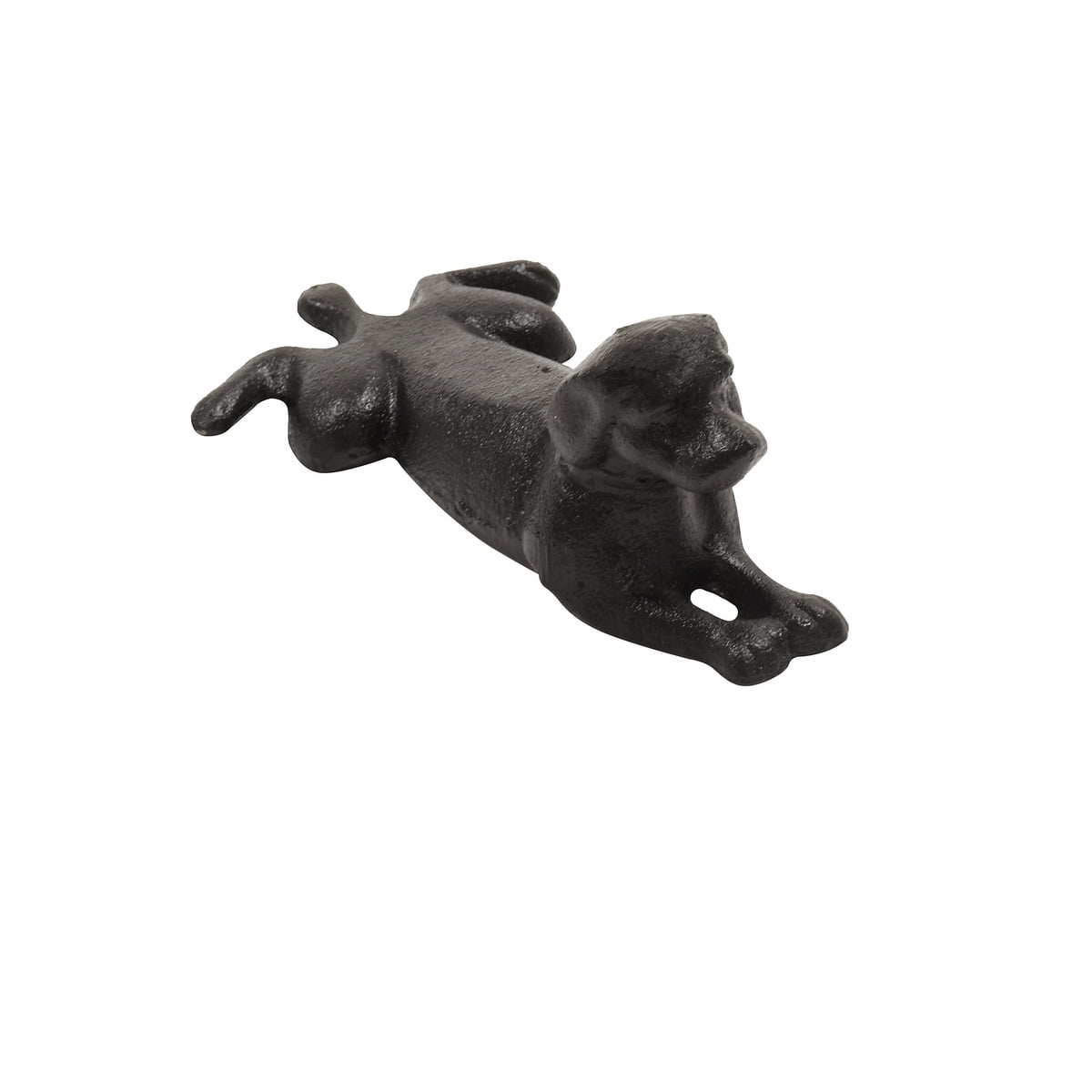 Cast Iron Heavy Dog Door Stopper Jam Labrador Block Wedge Stop Pet Home
