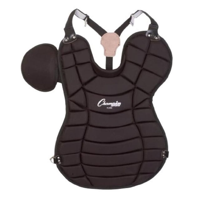 Champion Sports 03129 Protection Poitrine Adulte, Noir