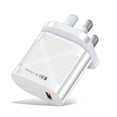 thumbnail image 1 of Carga de teléfono de 25 W AC100-240V Carga rápida USB para iPhone 14 Pro (Blanco Reino Unido) Tmvgtek Para estrenar, 1 of 6