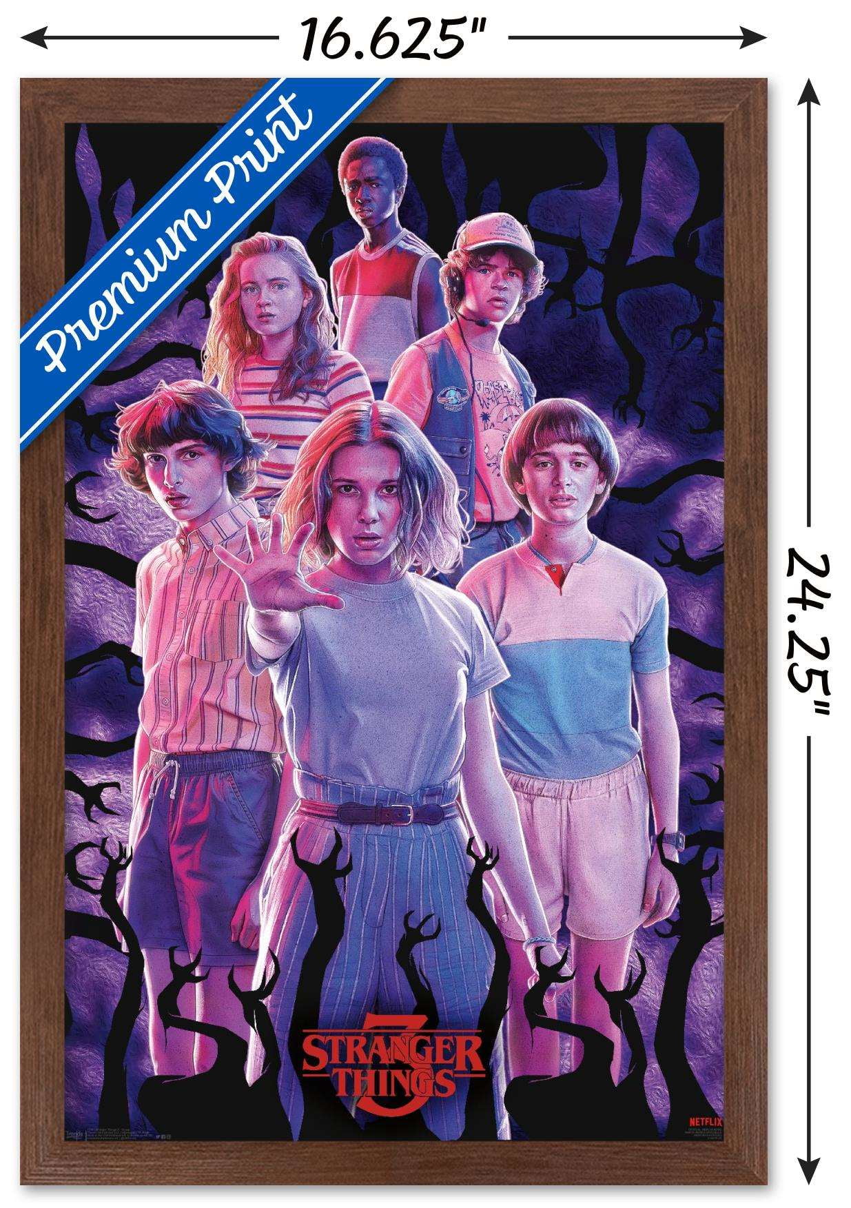 Netflix Stranger Things: Season 3 - Group Wall Poster, 22.375
