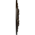 thumbnail image 4 of Ekena Millwork 23 5/8"OD x 3 7/8"ID x 2 1/8"P Jamie Ceiling Medallion (Fits Canopies up to 3 7/8"), Hand-Painted Bronze, 4 of 6