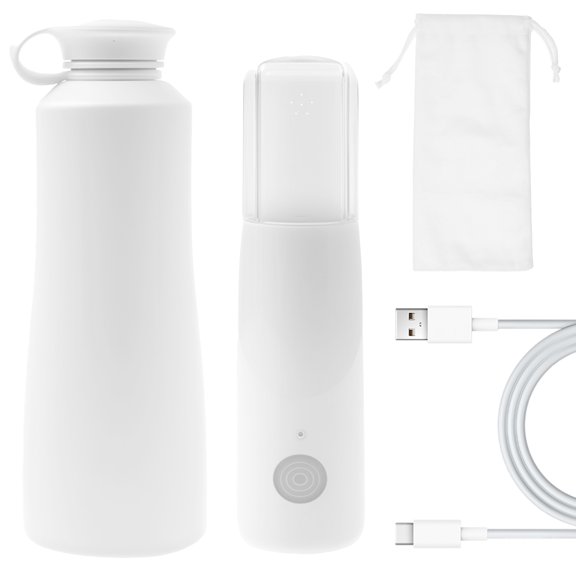 Grusce Bidet 800mAh Rechargeable Travel Bidet with 3 Water Pressure Mode, IPX7 Waterproof Electric Personal Cleaning Tool