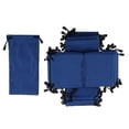 thumbnail image 2 of 20 Unidades Bolsos de Almacenaje de Gafas de terre con Cordón Resistente a Agua - 7.1x3.7 Pulgadas Azul, 2 of 7