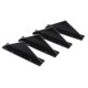 thumbnail image 5 of Spoiler Lips Divisor de parachoques trasero de coche Universal Difusor de canard Apto para 300 Accesorios antichoque Difusor de labios de - Negro sin doblar Macarena Divisor de labios de spoiler, 5 of 8