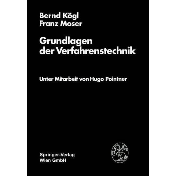 Grundlagen Der Verfahrenstechnik, (Paperback)