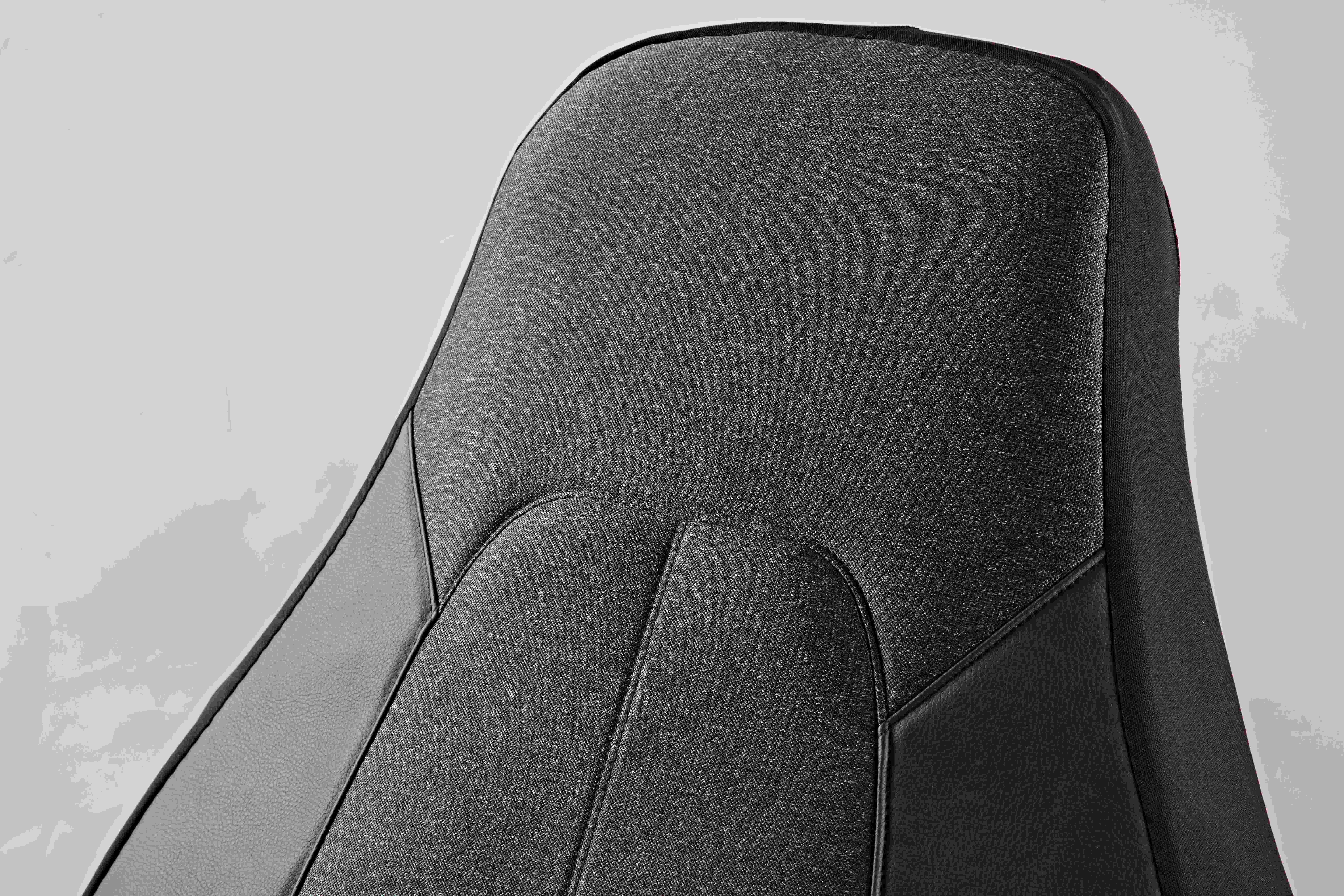 Auto Drive 2 Piece Electric Vehicle & Car Seat Cover Polyester Grey/black, Fits Most Cars, Trucks & SUVs