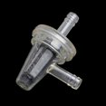 thumbnail image 3 of 1x Universal Motorcycle Right Angle Inline Fuel Filter 1/4 6mm Hose Lines, 3 of 5