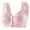 Pink, variant on UJNDER New Soft Padded Front Closure Bra Comfortable Wireless Steel Vest Style Plus Size Bras for Women Everyday Wear Bras Army Green 38