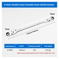 thumbnail image 2 of Ratchet Keys Torque Wrench Extra Long Flex-Head Ratcheting Wrenches Spanners Garage Automotive Tools ,Easy to Use, 2 of 7