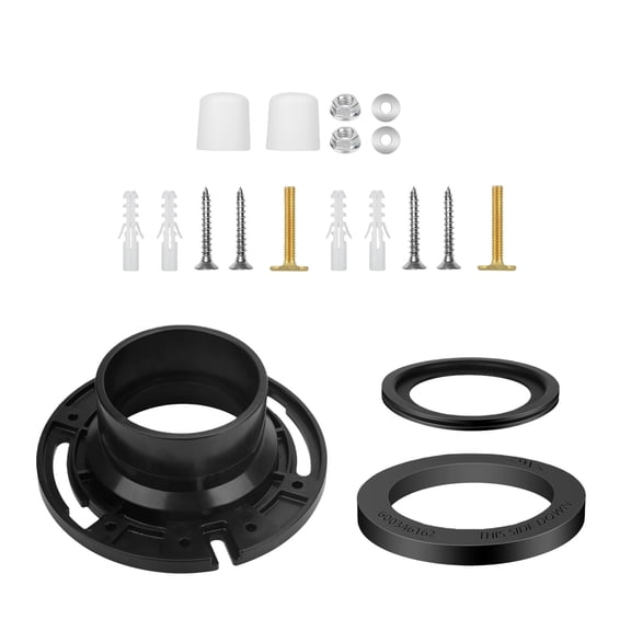 GUYUTING Plastic RV Toilet Seal Kit OE 385345892 With Flange Seals Bolts For Dometic 300 310 320 Series RV Toilet