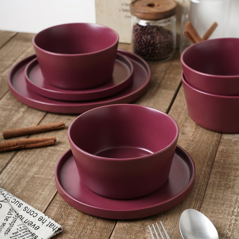 Stone + Lain Chelsea Stoneware Collection, Round Dinnerware Set