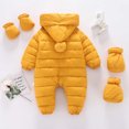 thumbnail image 4 of Toddler Baby Girl Pajama Set Toddler Baby Boys Girls Color Plush Cute Winter Thick Keep Warm Jumpsuit Romper Boys Long Sleeve Sleepwear 2 Piece Pjs Set, 4 of 8