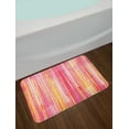thumbnail image 2 of Pinstripe Bath Mat, Firework Inspired Colors Blended Pastel Tone Lines Messy Design, Plush Bathroom Decor Mat with Non Slip Backing, 29.5" X 17.5", Multicolor, by Ambesonne, 2 of 2