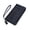 Black, variant on Women's RFID Blocking 36 Slots Card Holder Long Big Leather Zipper Wristlet Clutch Wallet.