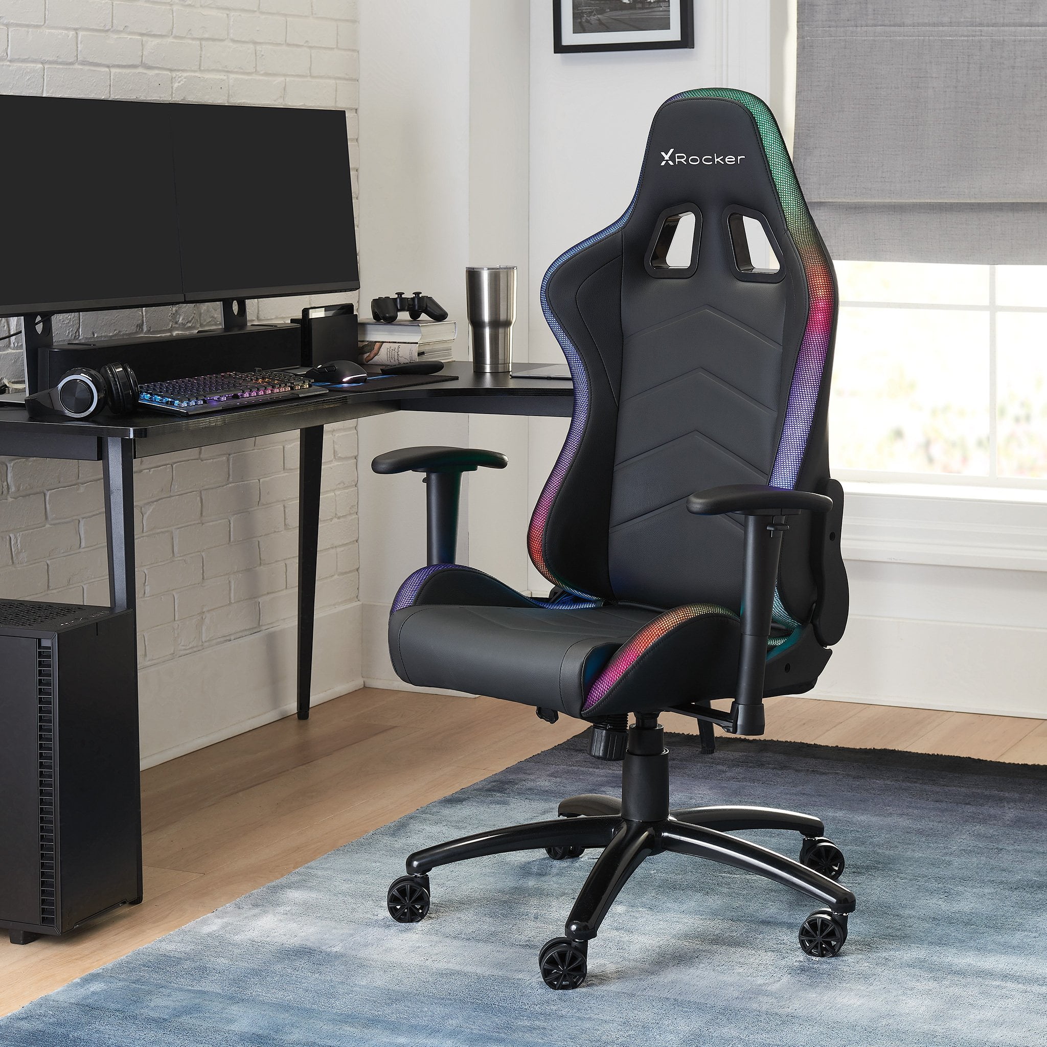 X rocker rgb pc gaming chair sales