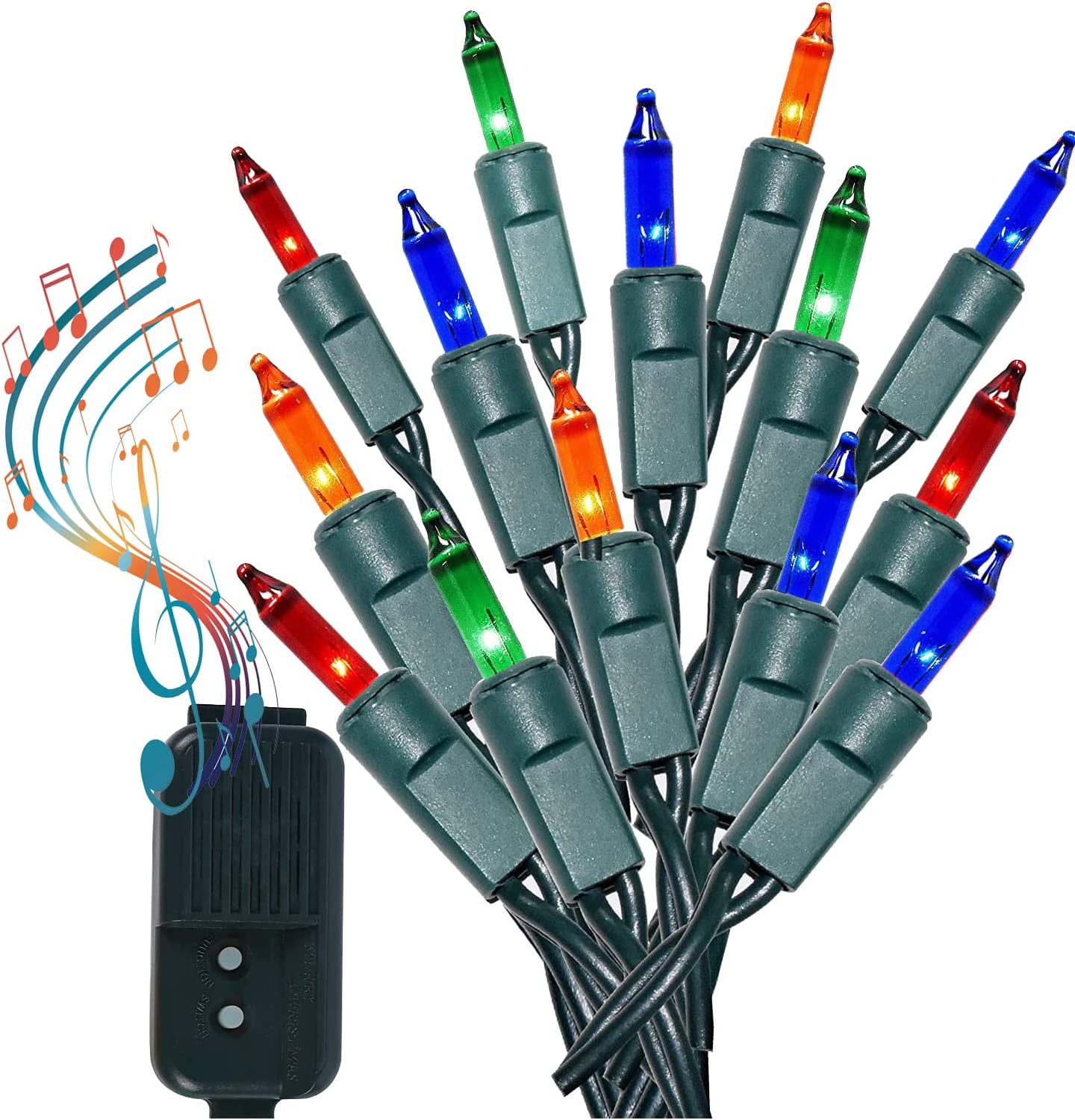 Musical christmas lights walmart Clearance