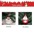 thumbnail image 3 of Monstrate 2 piezas marco de fotos de Navidad colgante Festival vacaciones Bar sala de estar dormitorio colgante decoración ornamento Kits de decoración para fiestas, 3 of 6