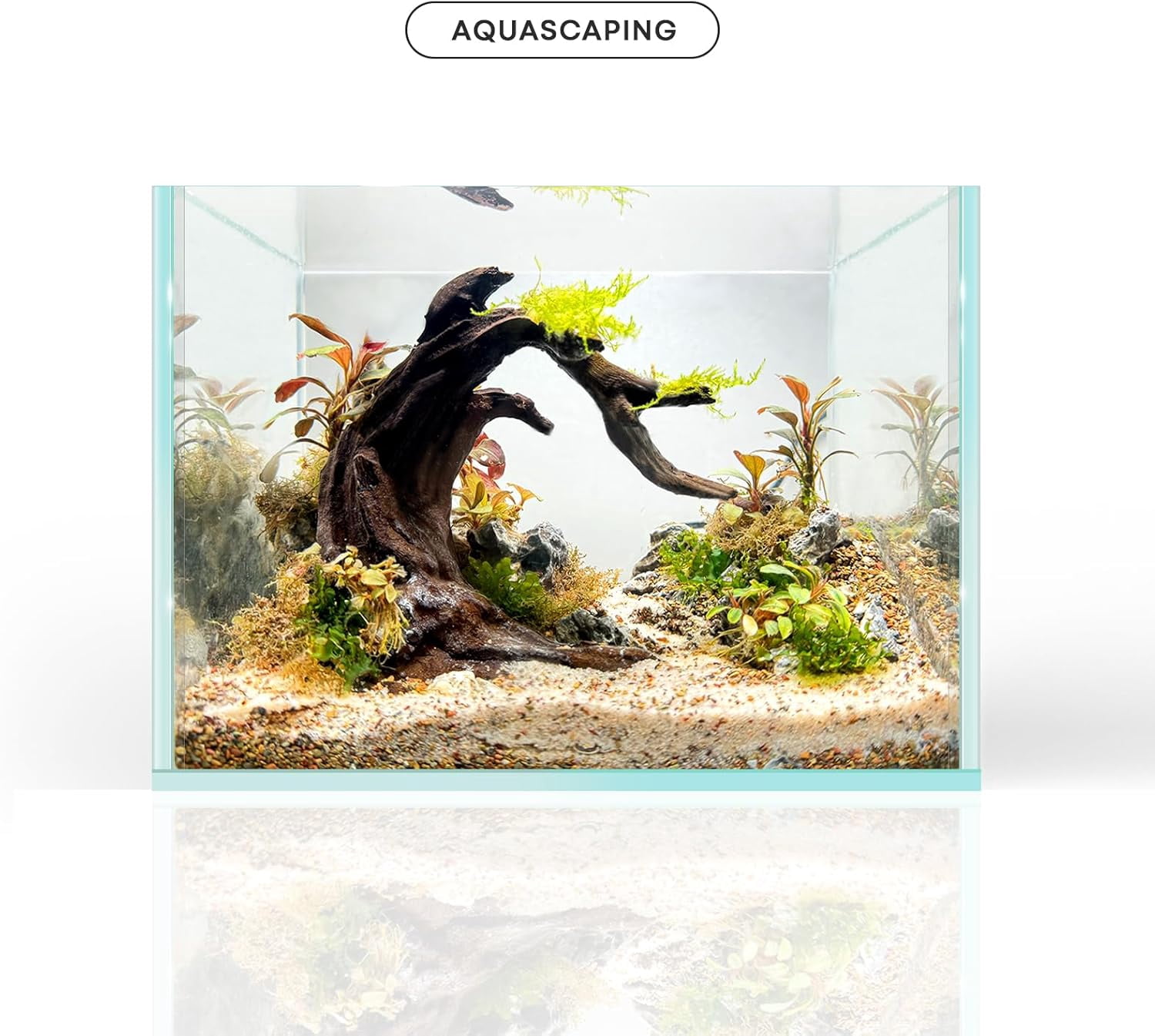 Driftwood for Aquarium Resin Model pH Neutral Rocks for Aquascaping, Hardscape