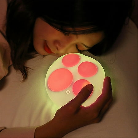

LED Night Control Baby Feel Cat Rechargeable Light USB Lamp Silicone LED light LED light TANGNADE