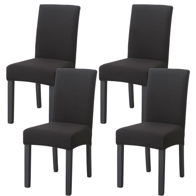 Fundas elásticas para sillas de comedor, juego de fundas para sillas de comedor de jacquard, lavables, protector de muebles para sillas Parson para restaurante