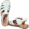 thumbnail image 4 of Josef Seibel Rosalie 48 Women's Leather Closed Toe Sandal With Strap In Green Size 8, 4 of 6