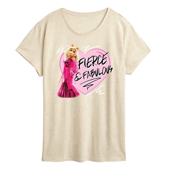 The Muppets - Fierce and Fabulous Short Sleeve Graphic T-Shirt