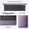 thumbnail image 4 of Teclado con Funda Pekarejue para iPad Mini 7ª/6ª Gen 8.3" RGB, 4 of 6