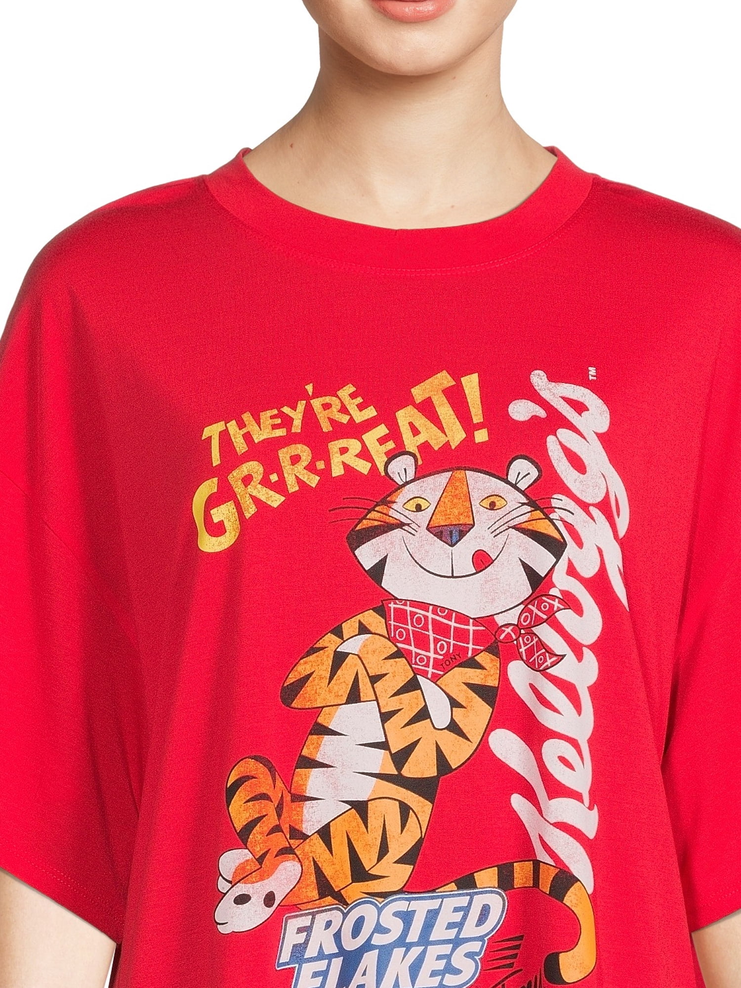 Kellogg's Frosted Flakes Women's and Women's Plus Short Sleeve Sleepshirt