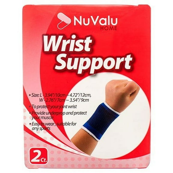 2/pk ELASTIC SUPPORTER WRIST SUPPORT PROTECTOR