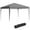 Grey, variant on Outsunny 10 x 10ft Folding Pop Up Tent Canopy Outdoor Gazebo, Grey