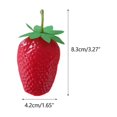 thumbnail image 5 of YIEMEEN 10pcs Realistic Fruit Artificial Strawberry Simulations Fruit Decorative Fake Food Model Display Photography Props Toy, 5 of 18