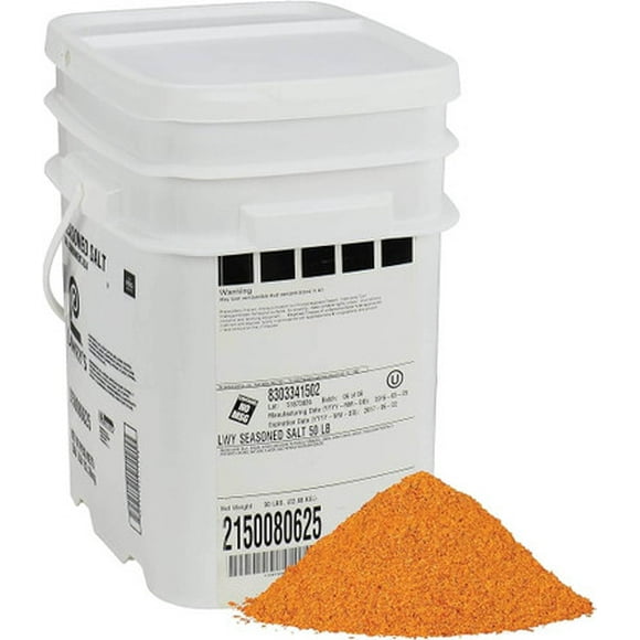 Lawry's Seasoned Salt 22.7kg/50 lb Pail - Perfect All-Purpose Seasoning