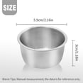 thumbnail image 4 of 12PCS Small Sauce Cups, Ramekin Sauce Dipping Bowl 50ML Mini Sauce Cups Pudding Condiment Cups for Home Party Restaurant (Silver), 4 of 8