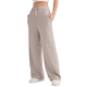 thumbnail image 1 of Pantalones Deportivos Holgados de Cintura Alta para Mujer, Color Caqui, XXL, 1 of 4