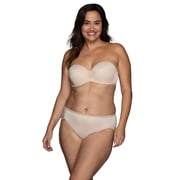Vanity Fair Lingerie Women's Beauty Back Smoothing Underwire Strapless Bra, Style 74380