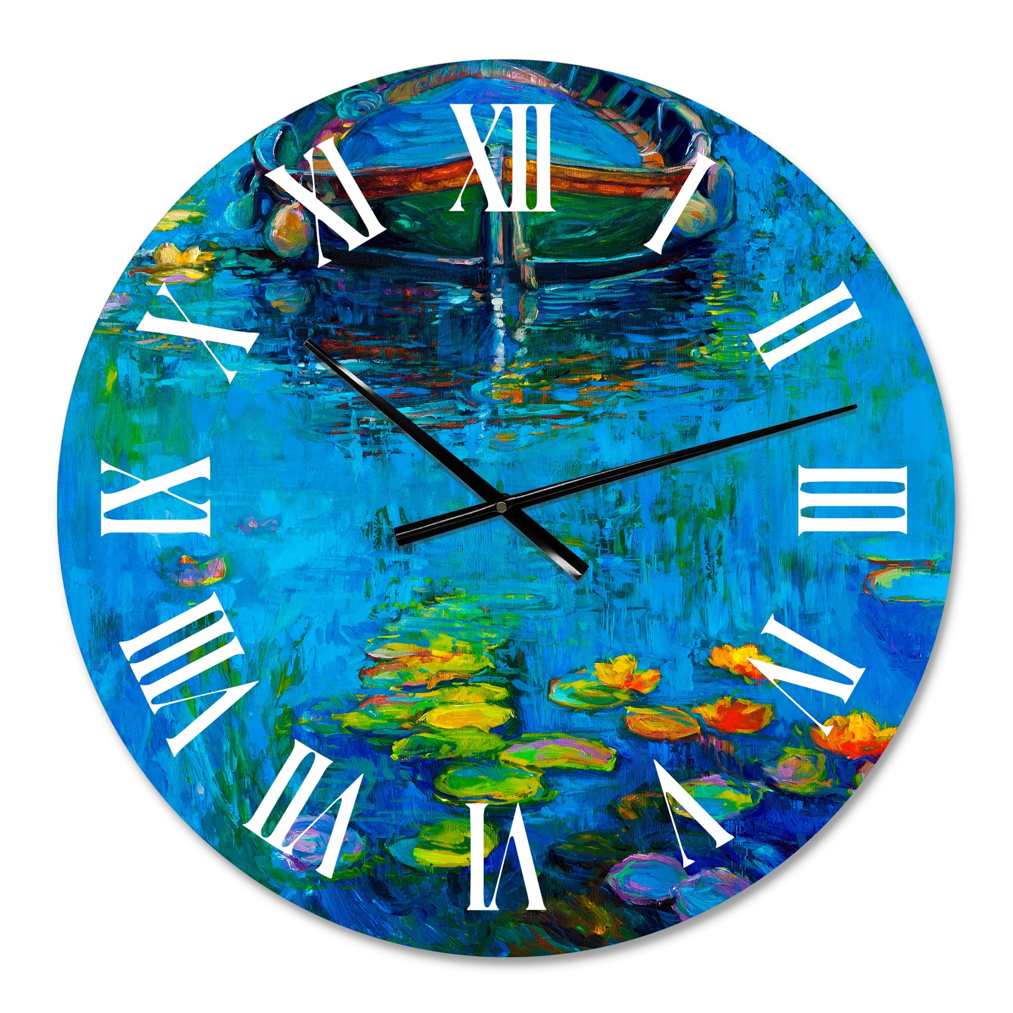 Designart 1 in Coastal Wall Clock