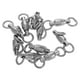 thumbnail image 1 of BRIGHTFUFU 10 Uds. Giratorios de pesca, aparejos de pesca, conectores de sedal, barril de pesca giratorio, conector de aparejos de pesca, 1 of 1