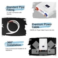 thumbnail image 6 of Tankless Water Heater,Point-of-Use Digital Display,Electric Instant Hot Water Heater With Self-modulating,Overheating Protection ,Compact Design, 6 of 7