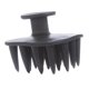 thumbnail image 4 of Masajeador del cuero cabelludo, cepillo para el cuidado del cuero cabelludo, cepillo para champú, cabezal de mano para cabello húmedo y seco, depurado Negro, 4 of 10